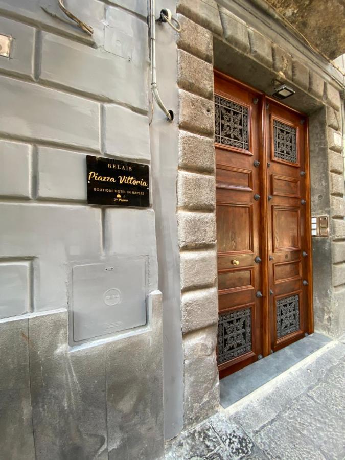 Relais Piazza Vittoria Panzió Nápoly Kültér fotó